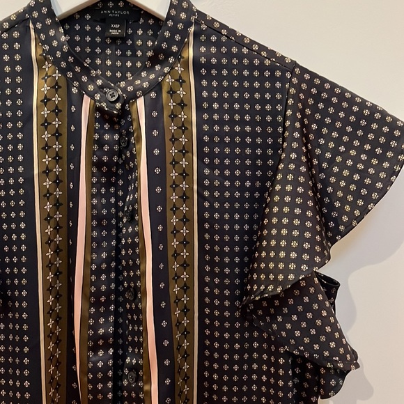 Ann Taylor Blouse size XXSP - Picture 4 of 9